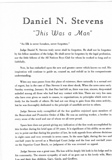 "This was a man"